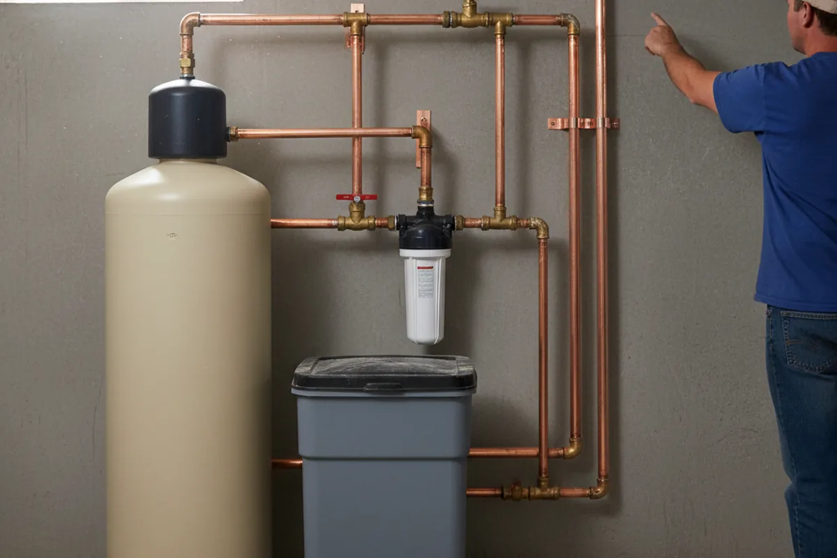 Whole-house water treatment system installed in Boyd